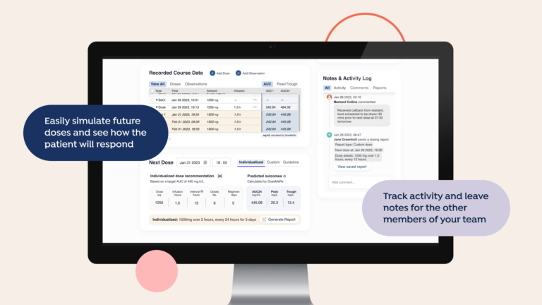 Platform Features • DoseMeRx